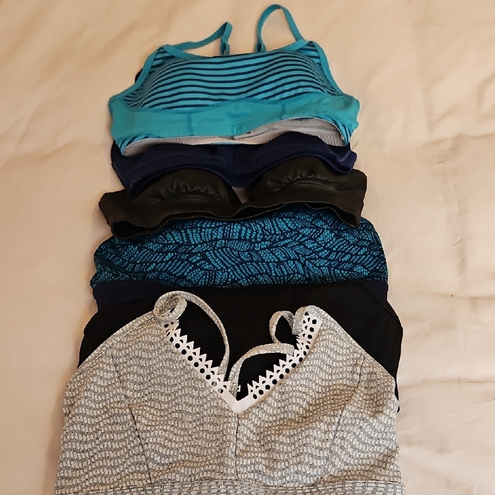 Stylish Women's Sport Bras Collection.  Women's Small/34b